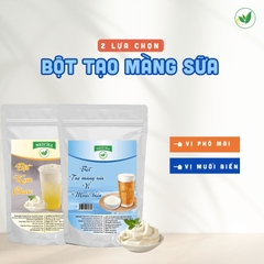 Bột Tạo Màng Sữa 2 Vị Kem Cheese & Muối Làm Milk Foam Đỉnh