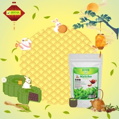 Lựa Chọn Bột Matcha Làm Bánh Trung Thu Trà Xanh Độc Đáo