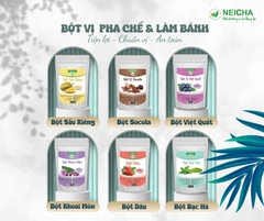 6 LOẠI BỘT VỊ PHA CHẾ VÀ LÀM BÁNH – 6 HƯƠNG VỊ 