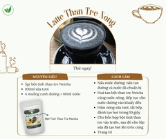 Công Thức Latte Tinh Than Tre Nóng – Vừa “Nghệ” Vừa Ngon