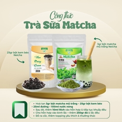 GỢI Ý CÁCH PHA TRÀ SỮA MATCHA ĐÚNG VỊ NGON NHƯ NGOÀI HÀNG