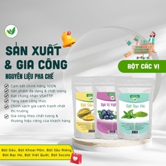 Đơn Vị Chuyên Sản Xuất Và Gia Công Nguyên Liệu Pha Chế