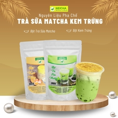 LƯU NGAY CÔNG THỨC TRÀ SỮA MATCHA KEM TRỨNG ĐỘC ĐÁO