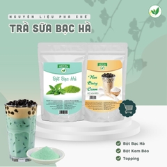 Mách Bạn 2 Cách Làm Trà Sữa Bạc Hà Thơm Ngon, Siêu Mê Ly Mùa Hè