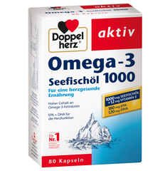 Doppelherz Omega - 3 1000 with vitamin E