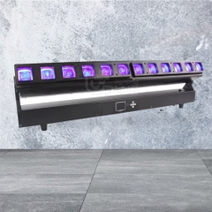 Đèn beam thanh di chuyển zoom 12X40W Pixel
