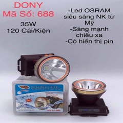 Đèn đội đầu chống nước led osram