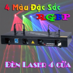 Đèn laser quét tia 4 cửa 4 màu B101RGB/4