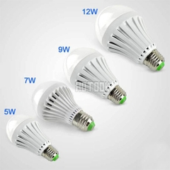 Bóng đèn led tích điện cảm ứng từ 7W đến 15W