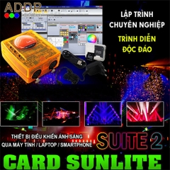 Phần mềm điều khiển ánh sáng sân khấu chuyên nghiệp Sunlite 2