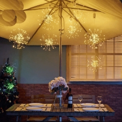 Đèn led pháo hoa chùm 5 bông trang trí LCC-PB