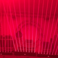 Đèn laser mành 8 mắt tia đỏ