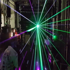 Đèn laser công suất lớn 10W RGB animation