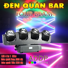 Đèn Quán Bar 4 Đầu Beam DJ Công Suất Lớn