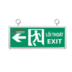 Đèn exit hai mặt chỉ hướng
