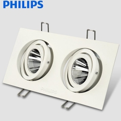 Đèn Downlight âm trần chiếu điểm Led Philips GD022B 2x10W