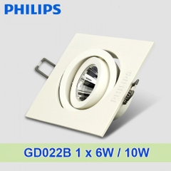 Đèn LED âm trần GD022B LED Philips 6W/10W