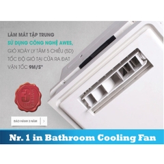 Quạt mát âm trần công tắc Häns – H10S