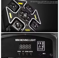 Đèn sân khấu 16 mắt PRO bản đặc biệt LCC LIGHTING LCC-16PRO