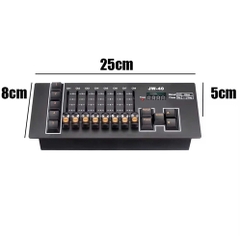 Bàn điều khiển ánh sáng mini Pin 512 điều khiển 40 kênh LCC-512B