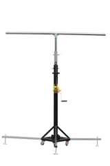 Chân đèn sân khấu 1 tầng có tay quay LCC-1TTQ