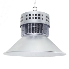 Đèn LED High Bay công nghiệp 100W-400W hình UFO Thân nhôm PC Kho để xe Kho quay số Chứng nhận ETL Màu 5000K