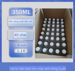 Dung dịch tạo tuyết nhân tạo ca cấp 350ml tỉ lệ pha 1:14