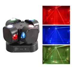 Đèn moving 4 đầu 16 mắt laser LCC-M4D