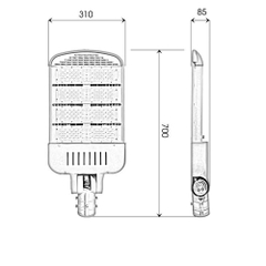 ĐÈN ĐƯỜNG LED M14 200W