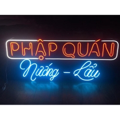 Uốn chữ Neon Sign trên tấm mica theo yêu cầu LCC78