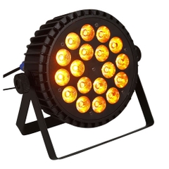 Đèn par led ngắn 18 bóng x 12w RGB chống nước