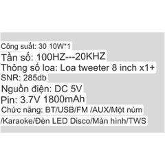 Loa mini RX-6164A