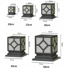 Đèn trụ cổng LCC-009