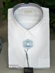 ÁO SƠ MI TRẮNG NGẮN TAY NANO CÓ TÚI AB250403NT