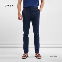 QUẦN TÂY KHAKI XANH ĐEN RENU QS231536