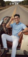 ÁO SƠ MI NGẮN TAY AB255151N