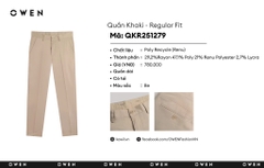 QUẦN KHAKI QKR251279