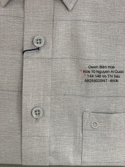 ÁO SƠ MI NGẮN TAY AB255020NT