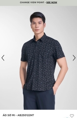 ÁO SƠ MI NGẮN TAY AB250122NT