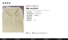 ÁO THUN POLO APV252544