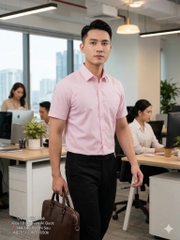 ÁO SƠ MI NGẮN TAY AB255129NT