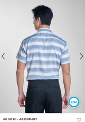 ÁO SƠ MI NGẮN TAY AB250114NT
