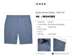 QUẦN SHORT SK241383