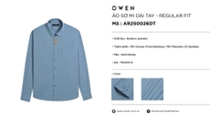 ÁO SƠ MI DÀI TAY AR250026DT