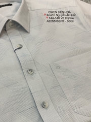 ÁO SƠ MI NGẮN TAY AB255168NT