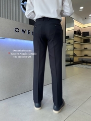 QUẦN TÂY XANH ĐEN POLY QRT231507
