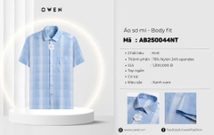 ÁO SƠ MI NGẮN TAY AB250044NT