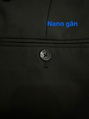 QUẦN TÂY ĐEN NANO GÂN QS231829