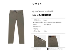 QUẦN JEANS QJS231890