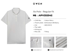 ÁO THUN POLO APV252542